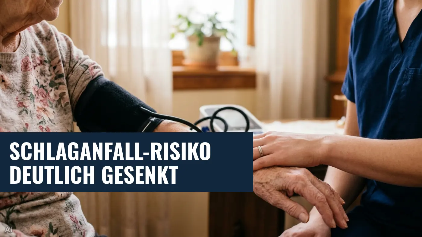Hirnblutung: Intensive Blutdrucktherapie senkt Schlaganfall-Risiko