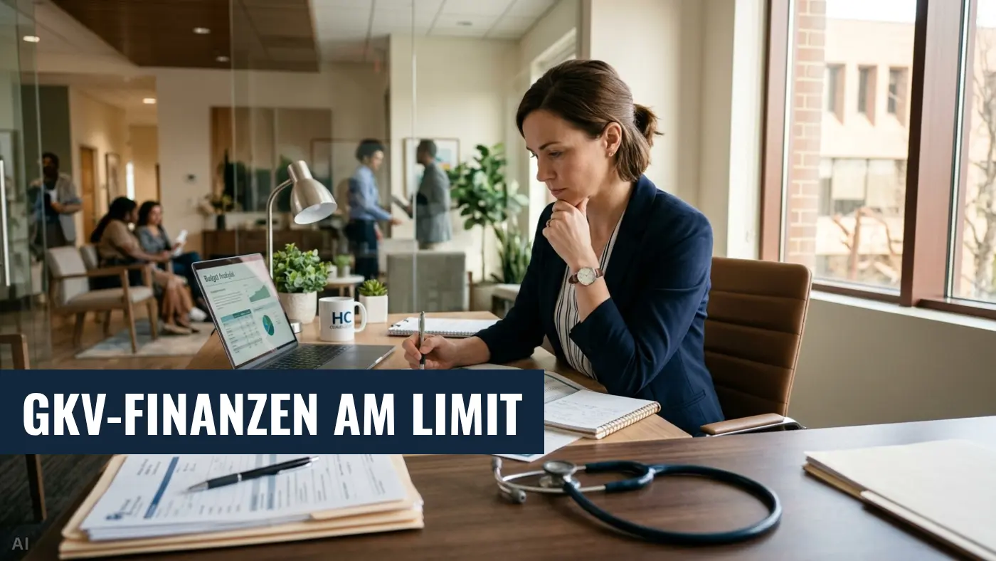 GKV-Finanzkrise: Krankenkassen fordern grundlegende Strukturreformen