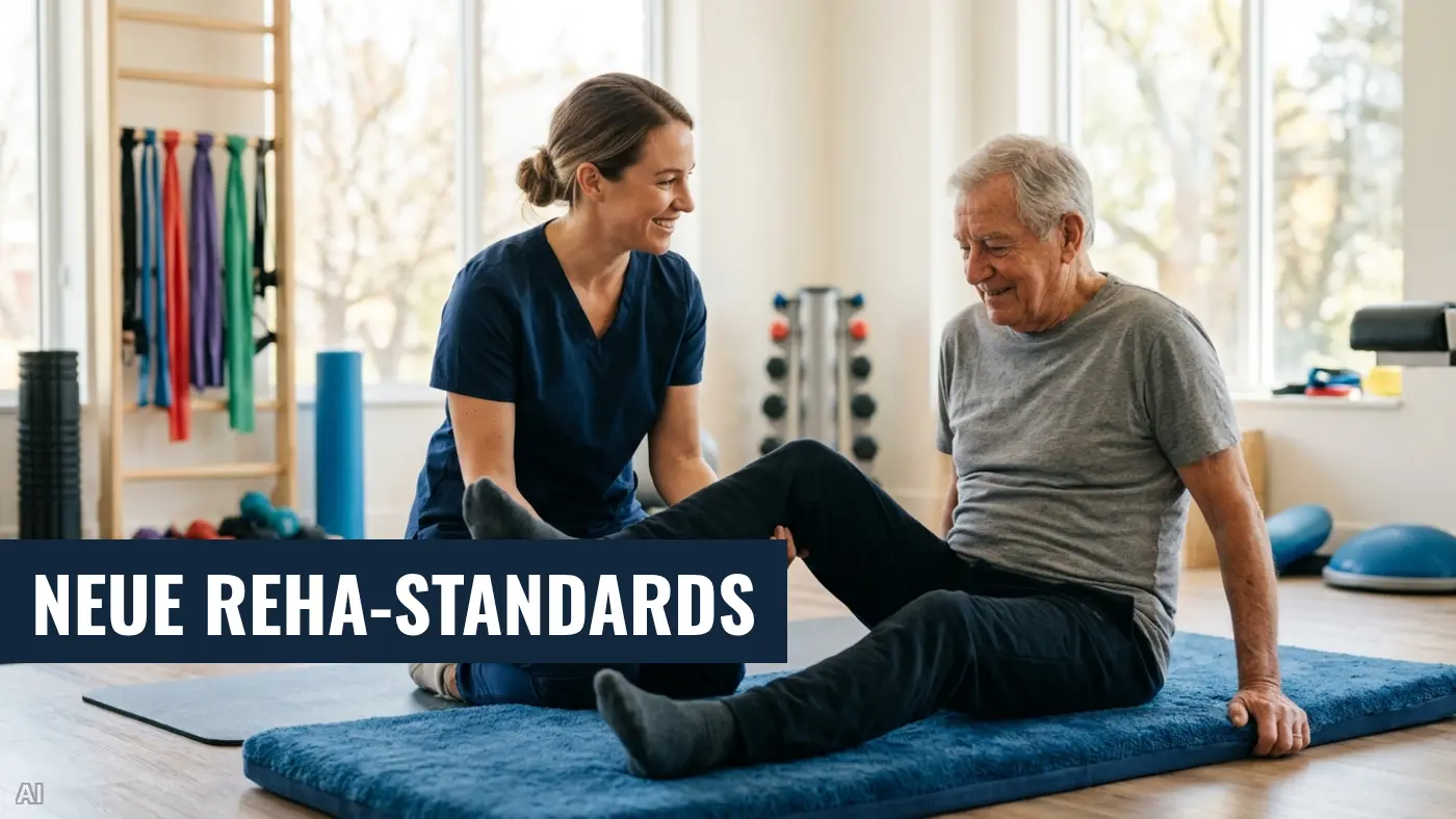 Neue Reha-Standards: Höhere Qualität für Herz und Gelenke