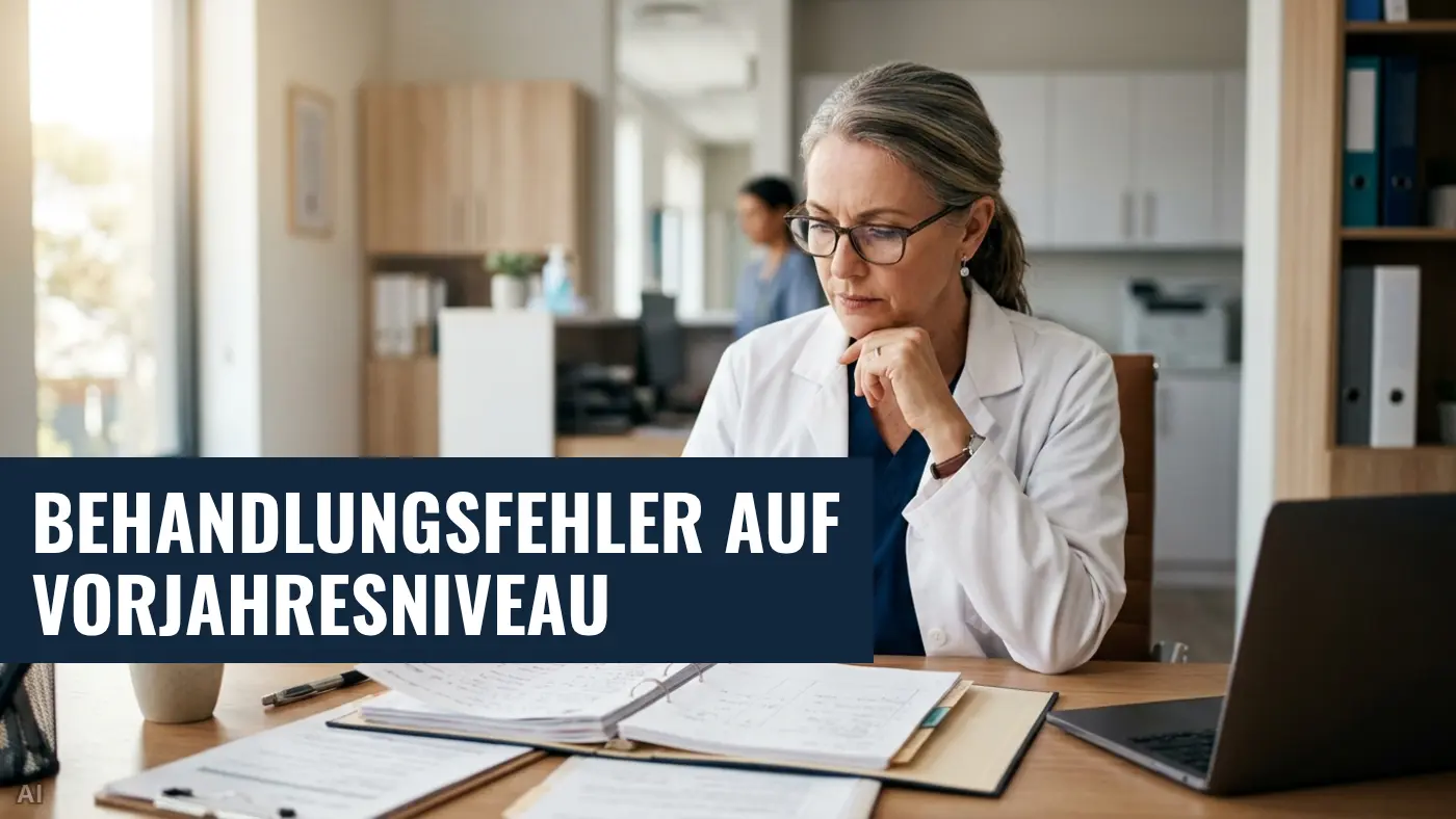 Behandlungsfehler in Deutschland: Aktuelle Statistik des Medizinischen Dienstes