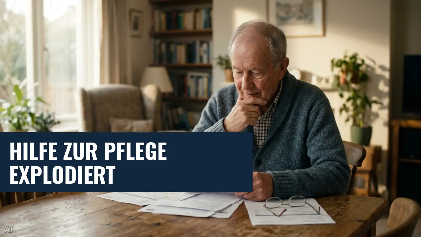 Sozialhilfe 2025: Pflegekosten treiben Ausgaben auf 21,5 Milliarden Euro