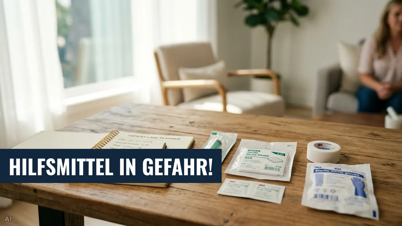 Hilfsmittel in Gefahr: Alarm bei Stoma- und Katheter-Versorgung