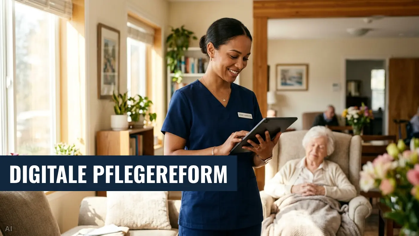 Pflegeneuordnungsgesetz: Digitale Hilfen für unbesetzte Pflegestellen geplant