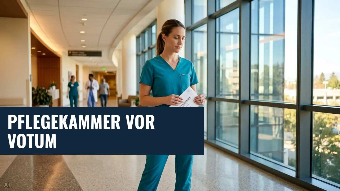 Pflegekammer Rheinland-Pfalz: Mitglieder stimmen Ende 2026 über Fortbestand ab
