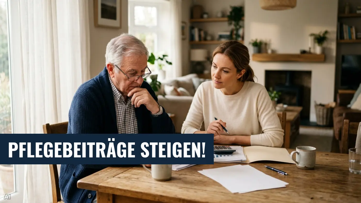 Steigende Pflegebeiträge: Techniker Krankenkasse warnt vor Mehrbelastung