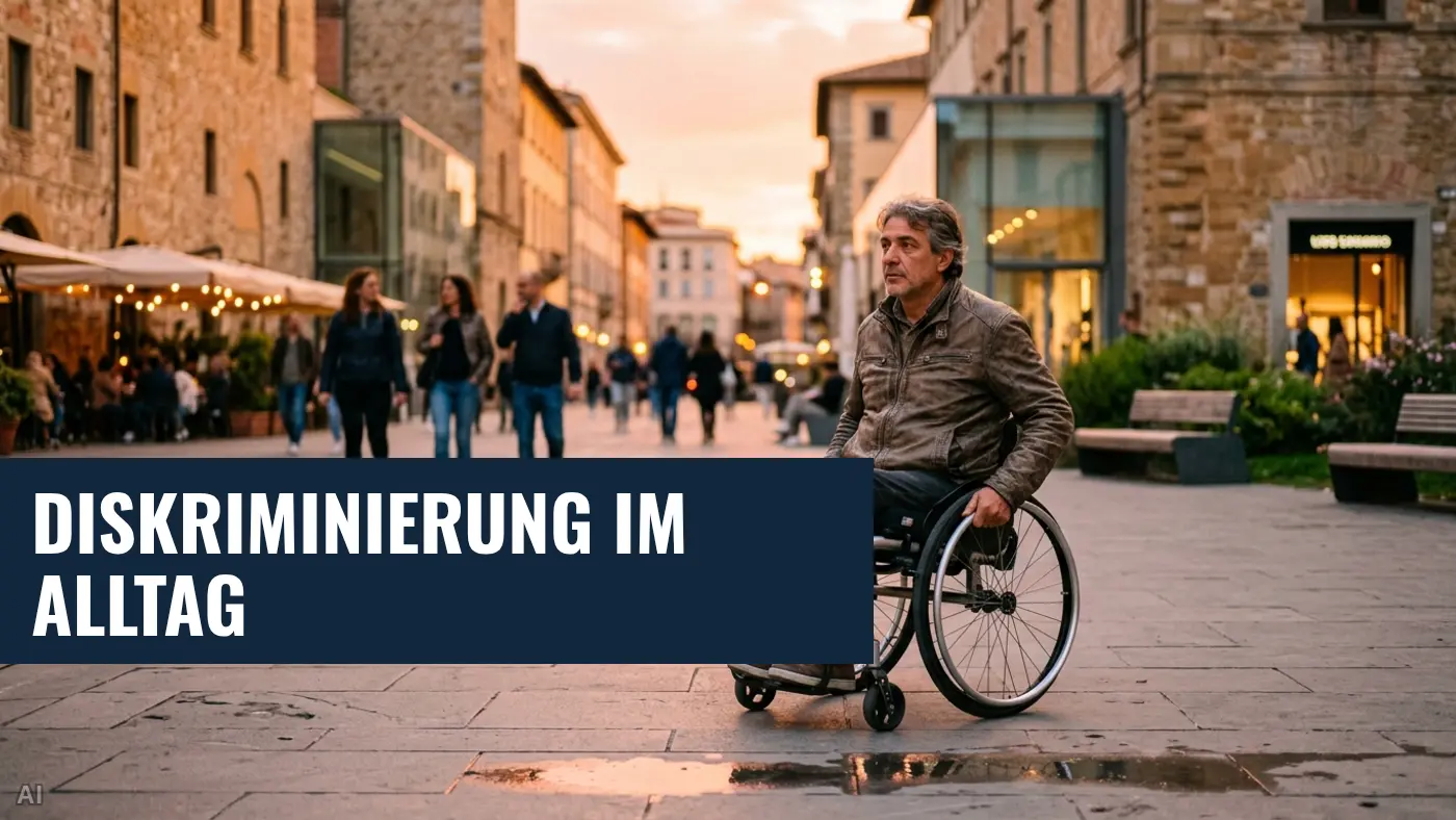 Alltag mit Behinderung: Hohe Benachteiligung im Alltag