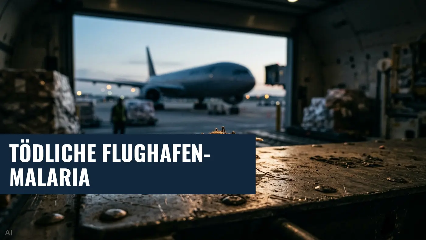 Flughafen-Malaria in Frankfurt: Mitarbeiter an Tropenkrankheit gestorben