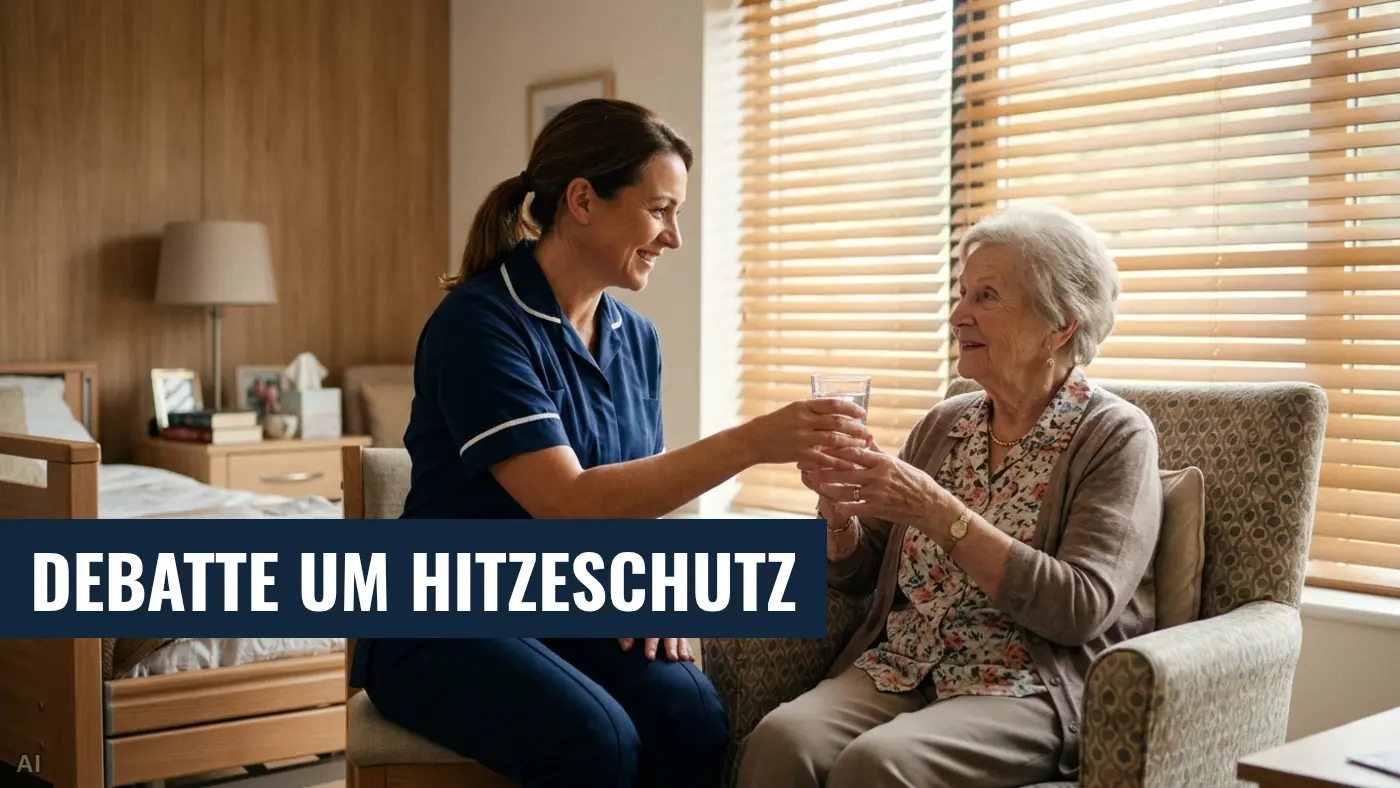 Hitzeschutz in Pflege und Gesundheit: Bund plant vorerst kein Extra-Geld