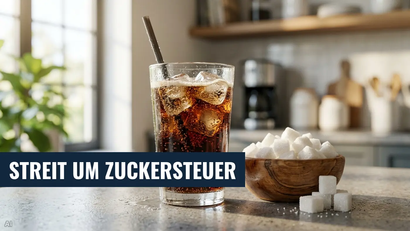 Zuckersteuer auf Softdrinks: Deutsche Bevölkerung uneinig