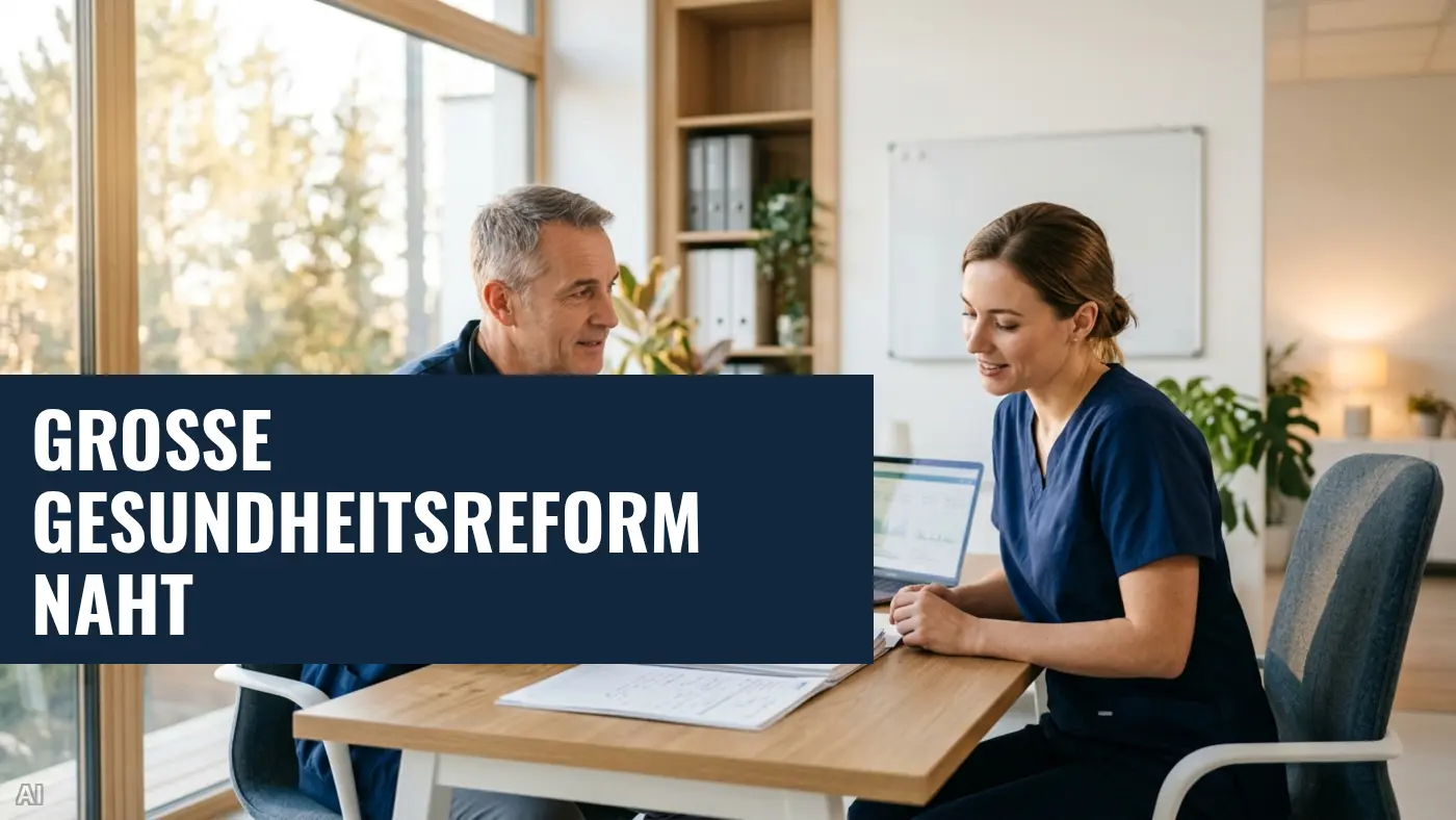 Gesundheitsreform 2026: Finanzkommission plant Strukturwandel