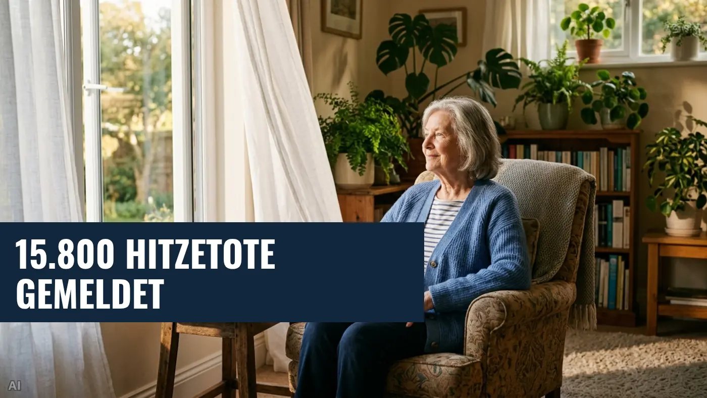 Hitzewelle in Deutschland: RKI zählt rund 15.800 Hitzetote