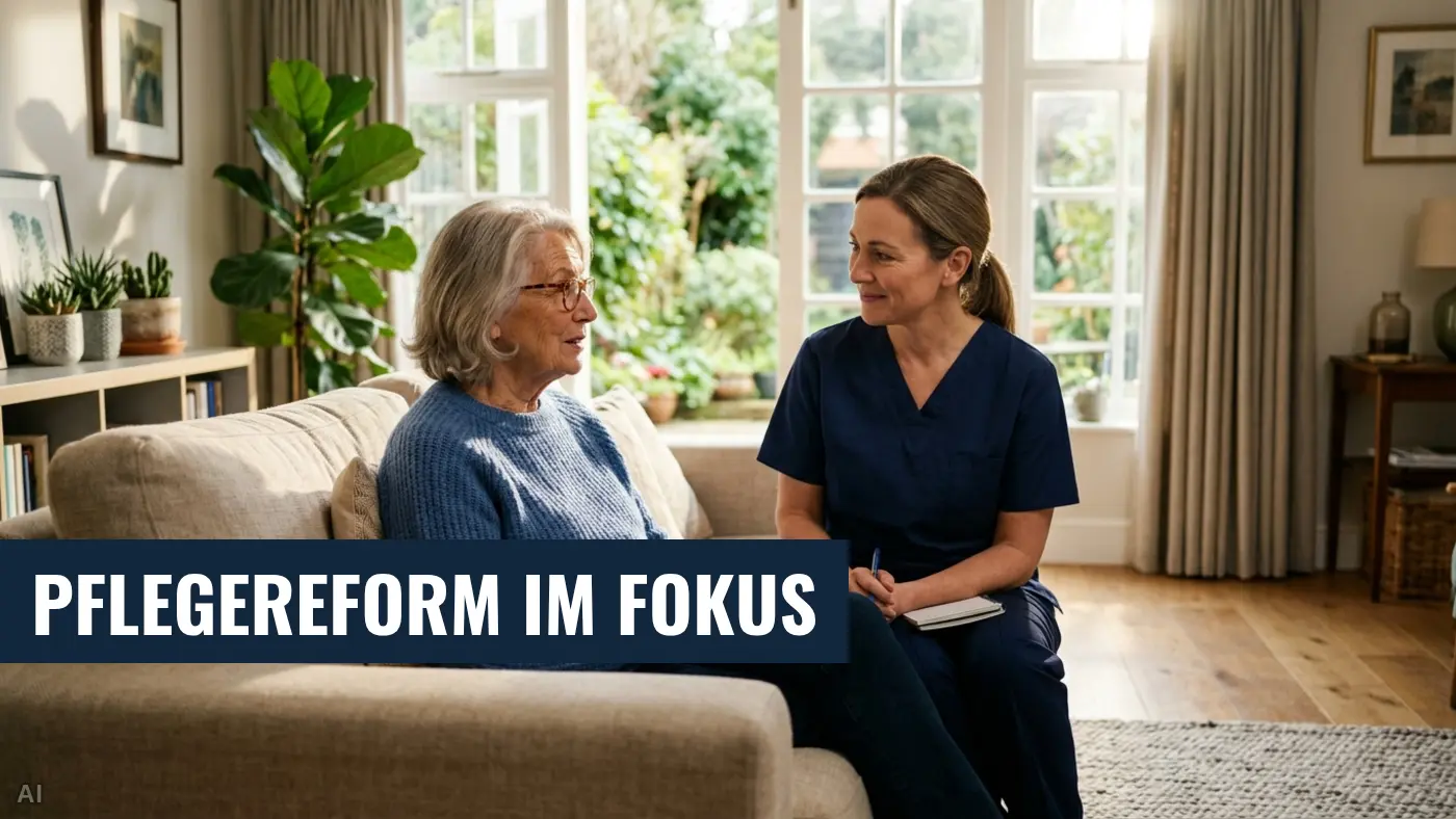 Reformherbst: Koalition plant Weichenstellungen für Pflege und Gesundheit