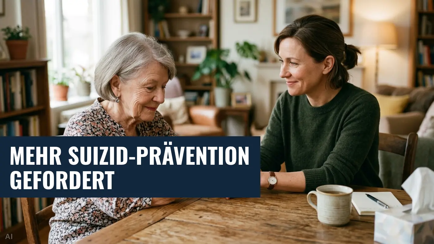 Suizidprävention: Patientenschutz fordert mehr Hilfsangebote