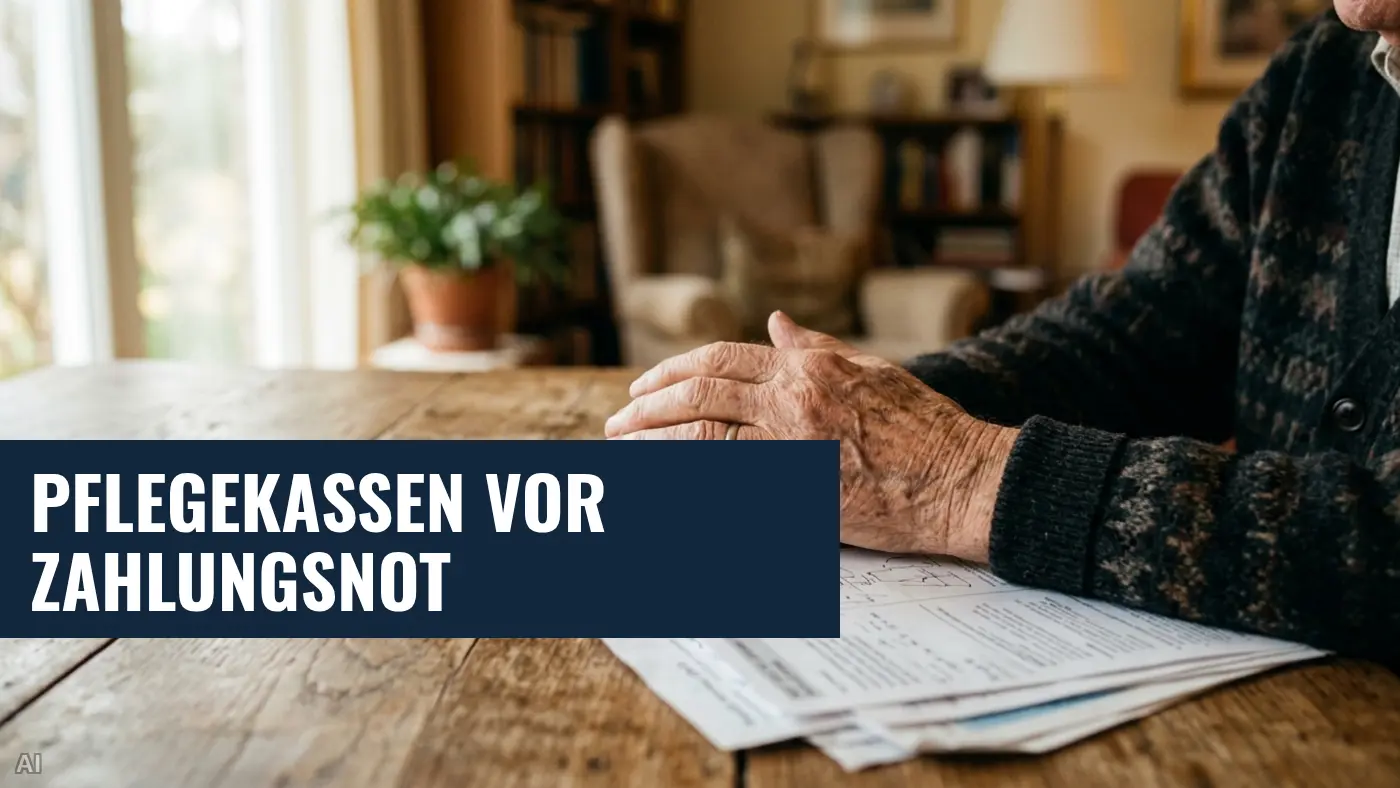 Pflegekassen vor Zahlungsengpass: GKV-Spitzenverband schlägt Alarm