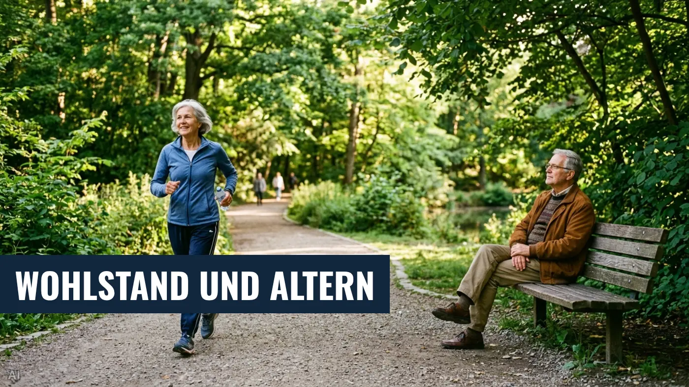 Gesundes Altern: Warum Vermögen über die körperliche Fitness im Alter entscheidet