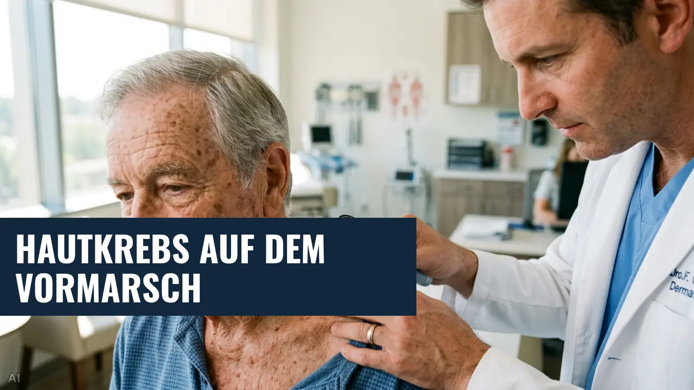 Hautkrebs-Fälle steigen deutlich: Neue Krankenkassen-Analyse warnt