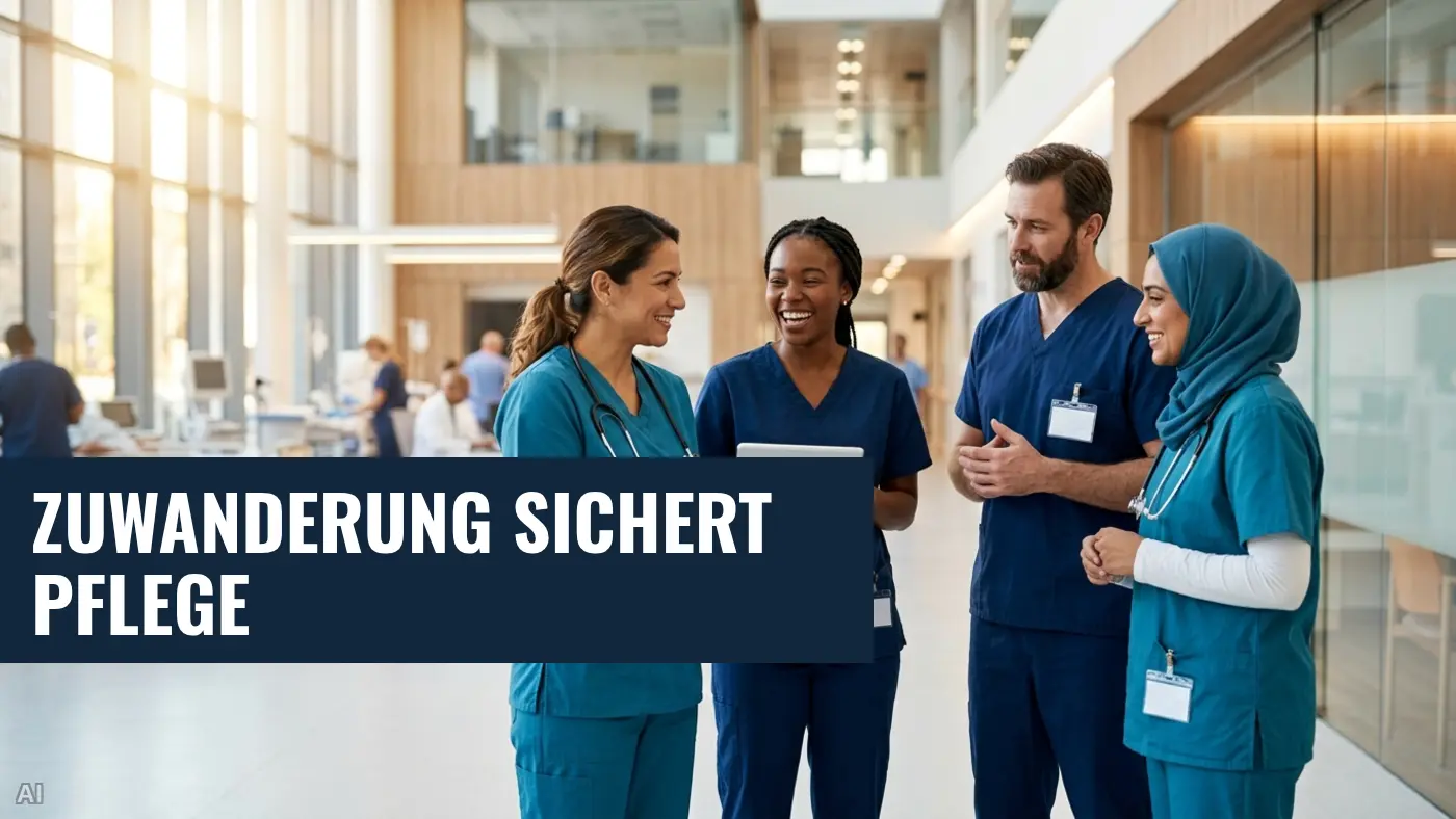 Engpassberuf Pflege: Zuwanderung wird zur unverzichtbaren Stütze