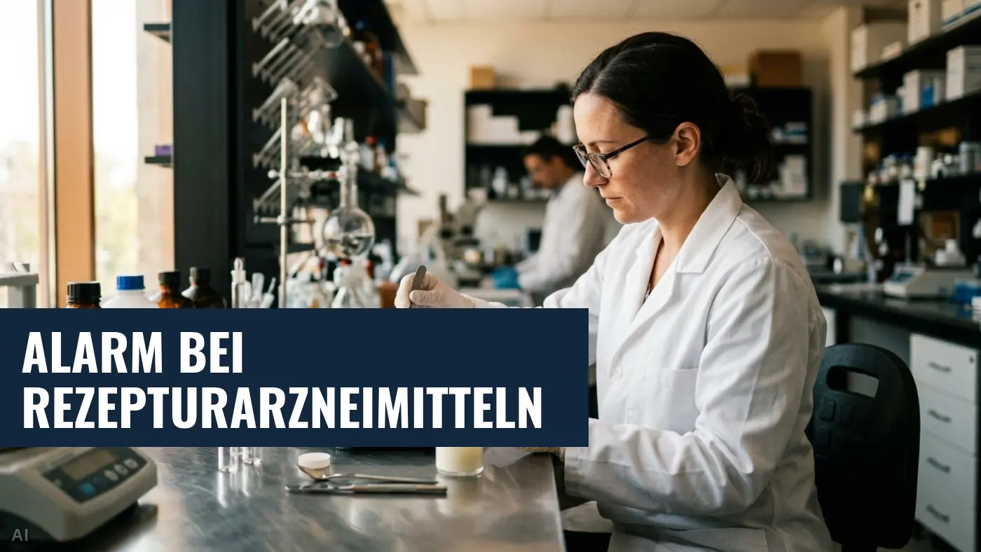 Versorgungsprobleme bei Rezepturen: KBV fordert rasche Gesetzesänderung