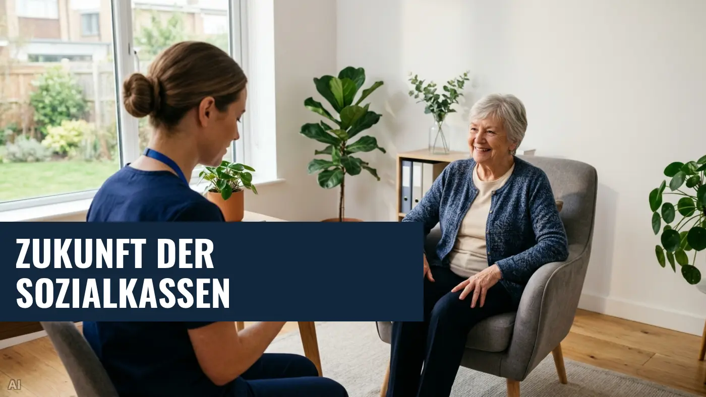 Zukunft der Sozialkassen: Reformdebatte über KI und Pflegefinanzierung