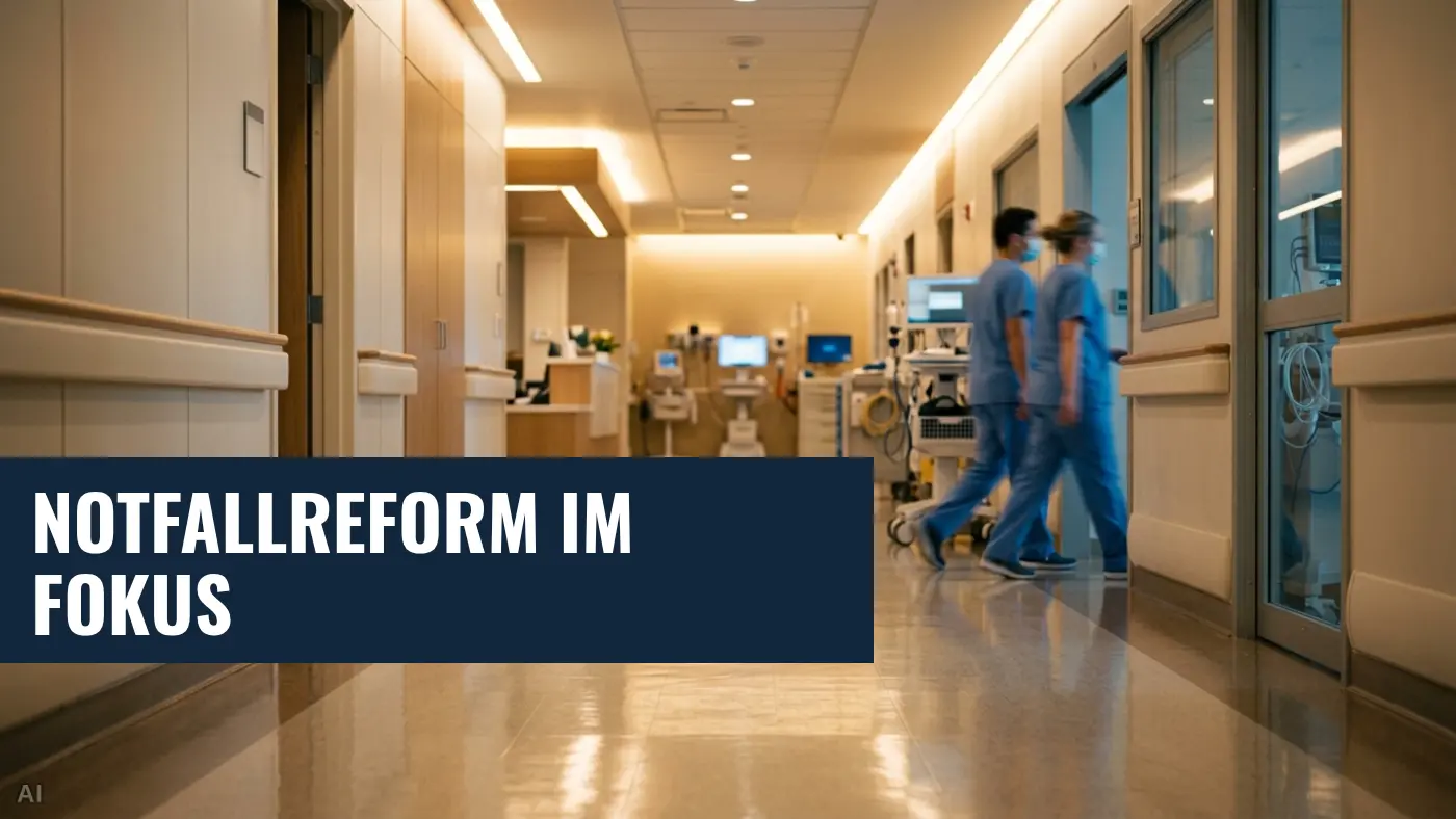 Notfallreform im Bundestag: Experten diskutieren neue Notfallzentren und Patientensteuerung