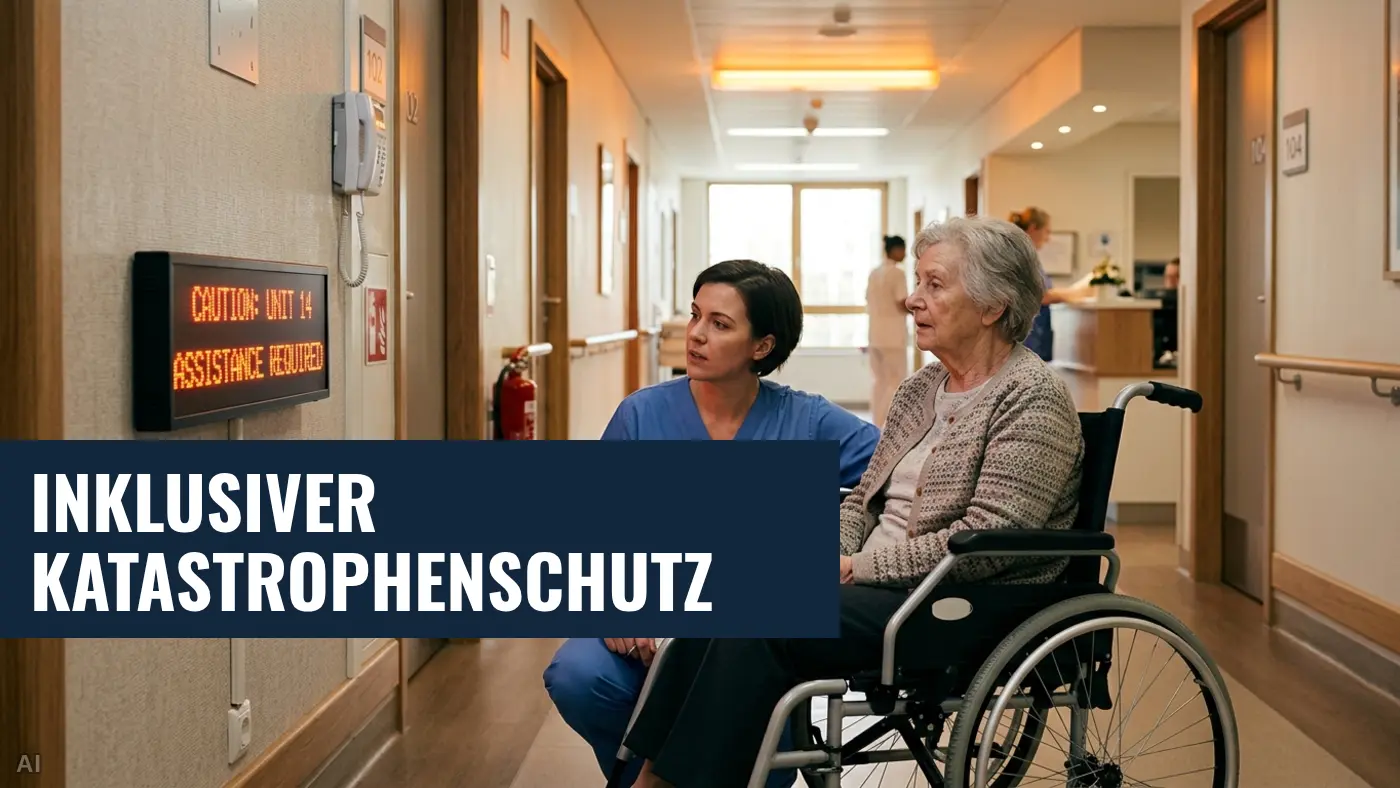 Warntag: Institut mahnt besseren Katastrophenschutz für Menschen mit Behinderung an