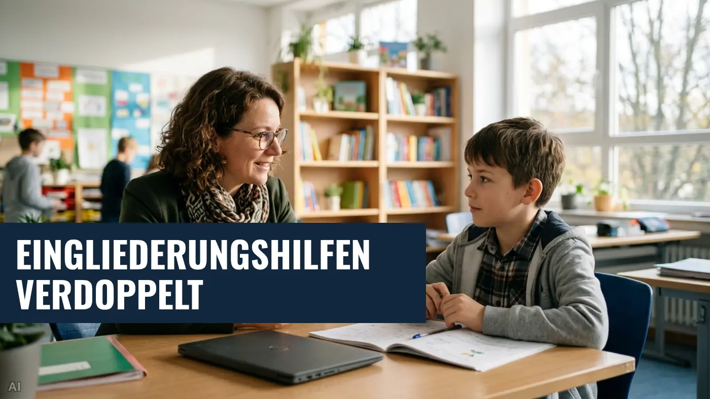 Eingliederungshilfe: Verdopplung bei seelischer Behinderung von Kindern