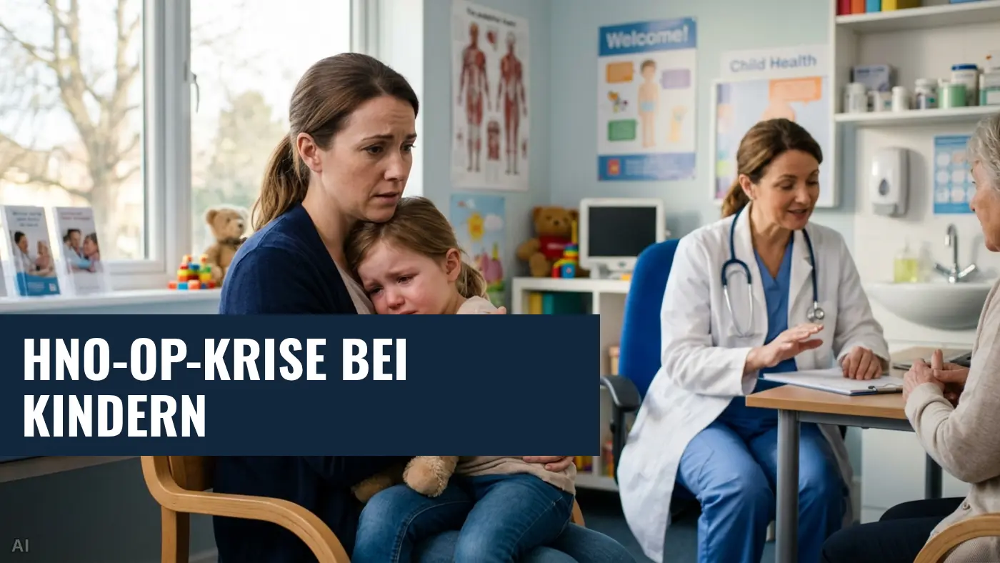 Lange Wartezeiten: HNO-Ärzte stoppen ambulante Kinder-Operationen