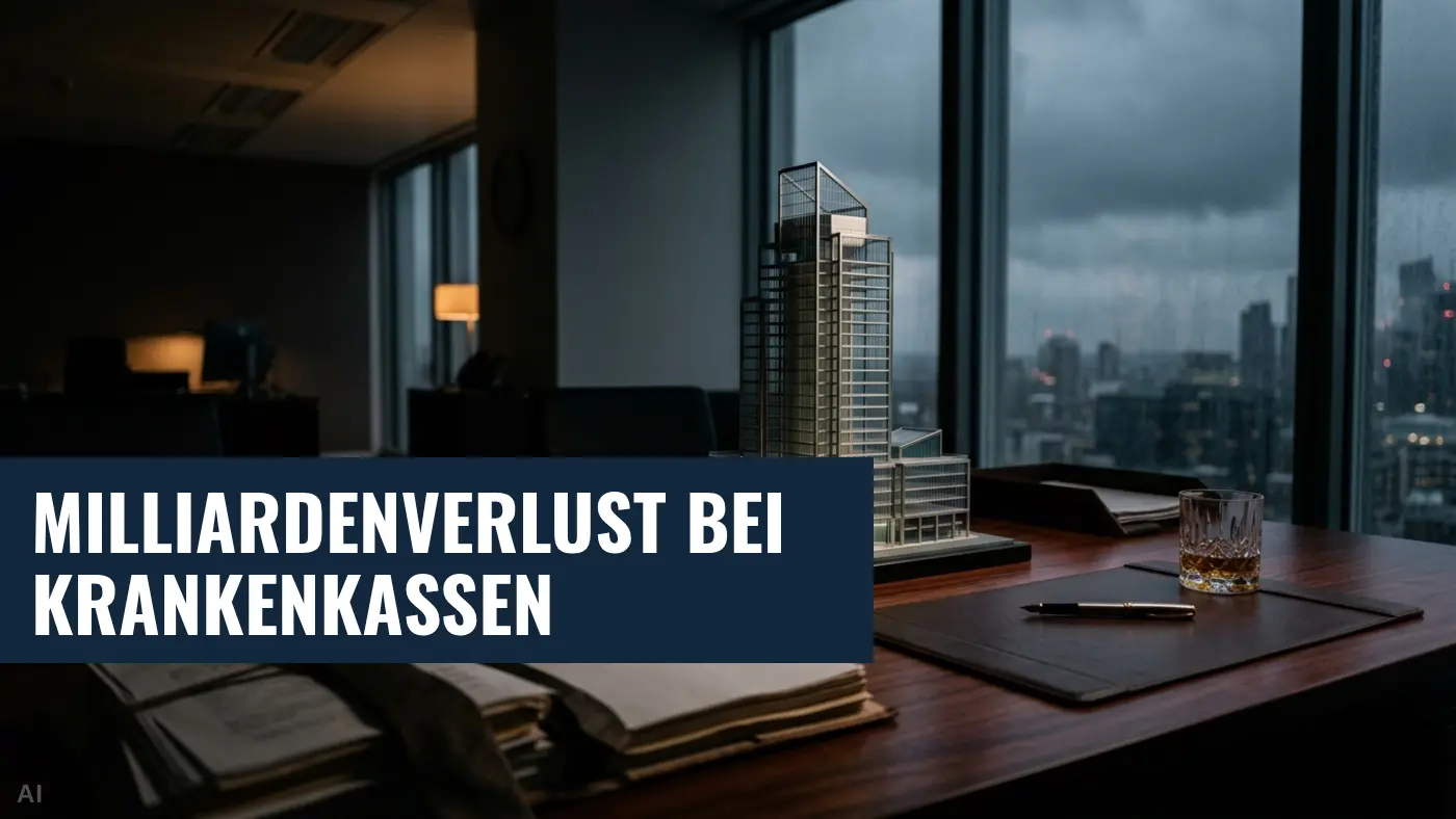 Krankenkassen: Milliardenverluste durch riskante Immobilienfonds