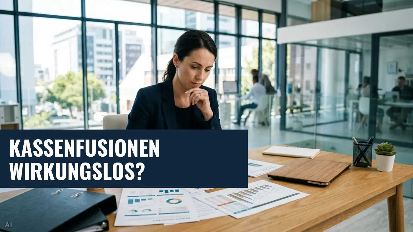 Krankenkassen-Fusionen: Kein Hebel gegen steigende Kosten