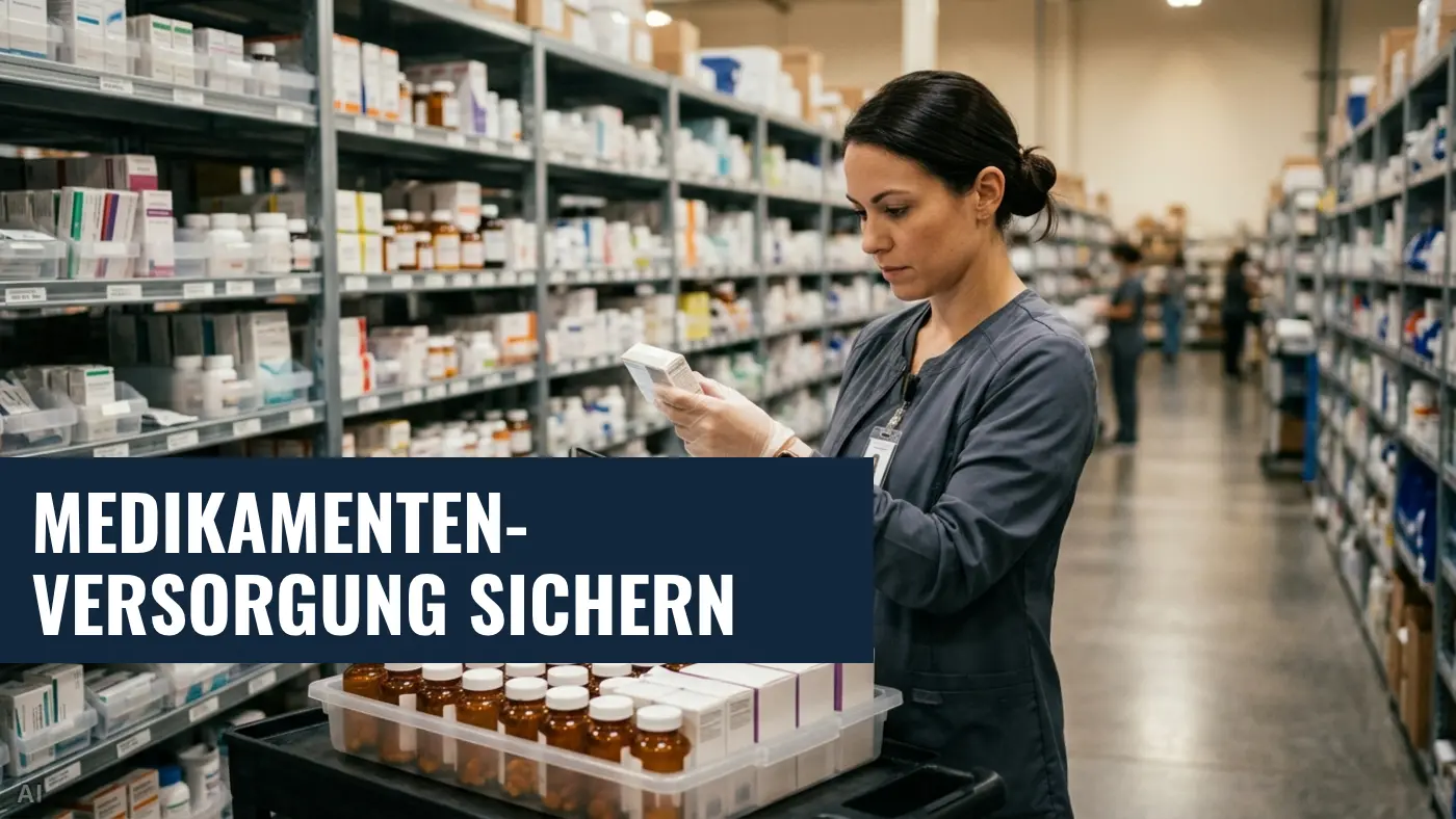 Arzneimittelversorgung sichern: Großhandel fordert faire Regeln