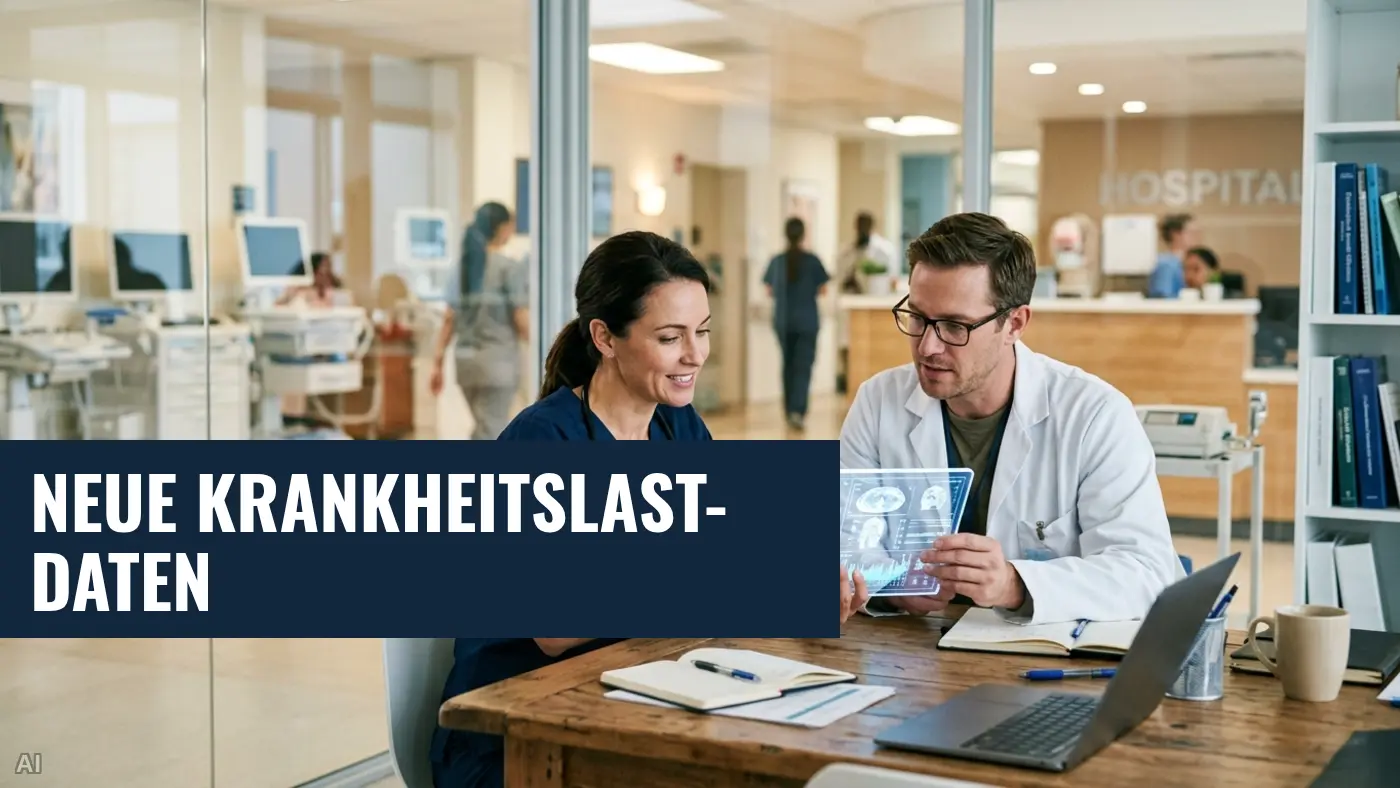 RKI veröffentlicht neue Daten zur Krankheitslast in Deutschland