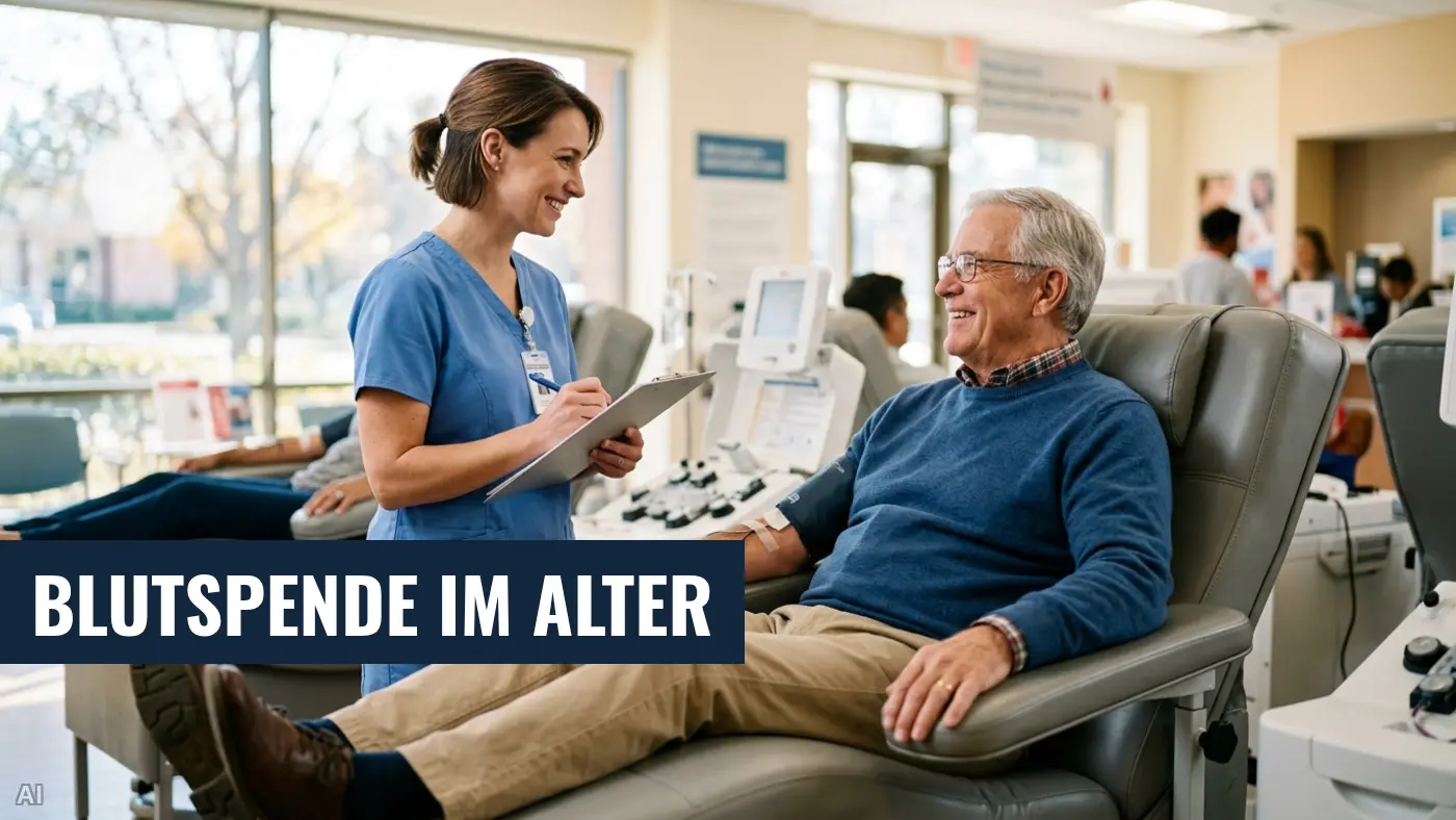 Blutspende im Alter: Warum Senioren für Kliniken unverzichtbar sind