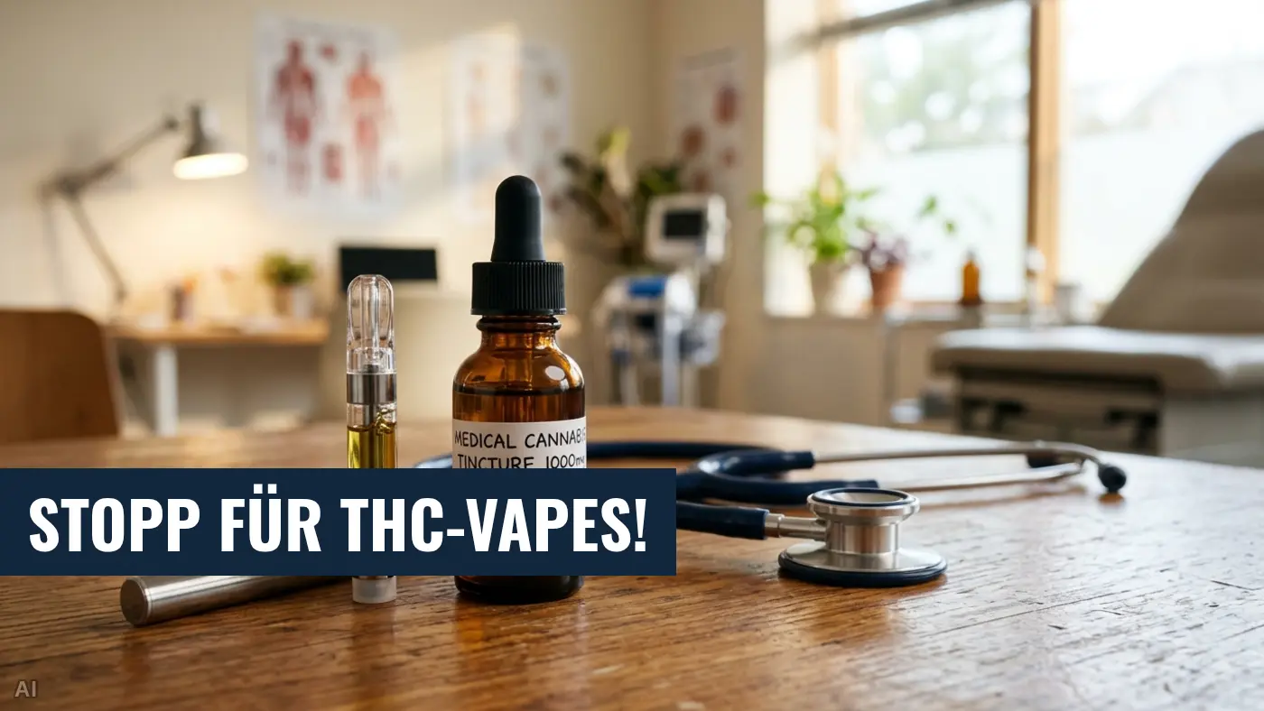 Gericht stoppt THC-Vape-Kartuschen: Zulassungspflicht bestätigt