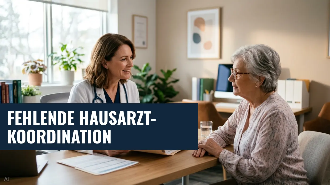 KKH-Umfrage: Jeder Fünfte ohne koordinierende Arztpraxis