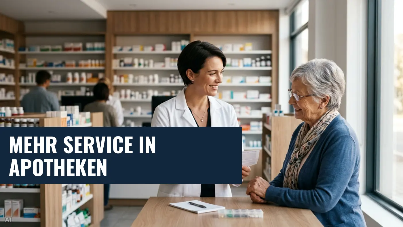 Apotheken der Zukunft: Große Mehrheit befürwortet erweiterte Angebote