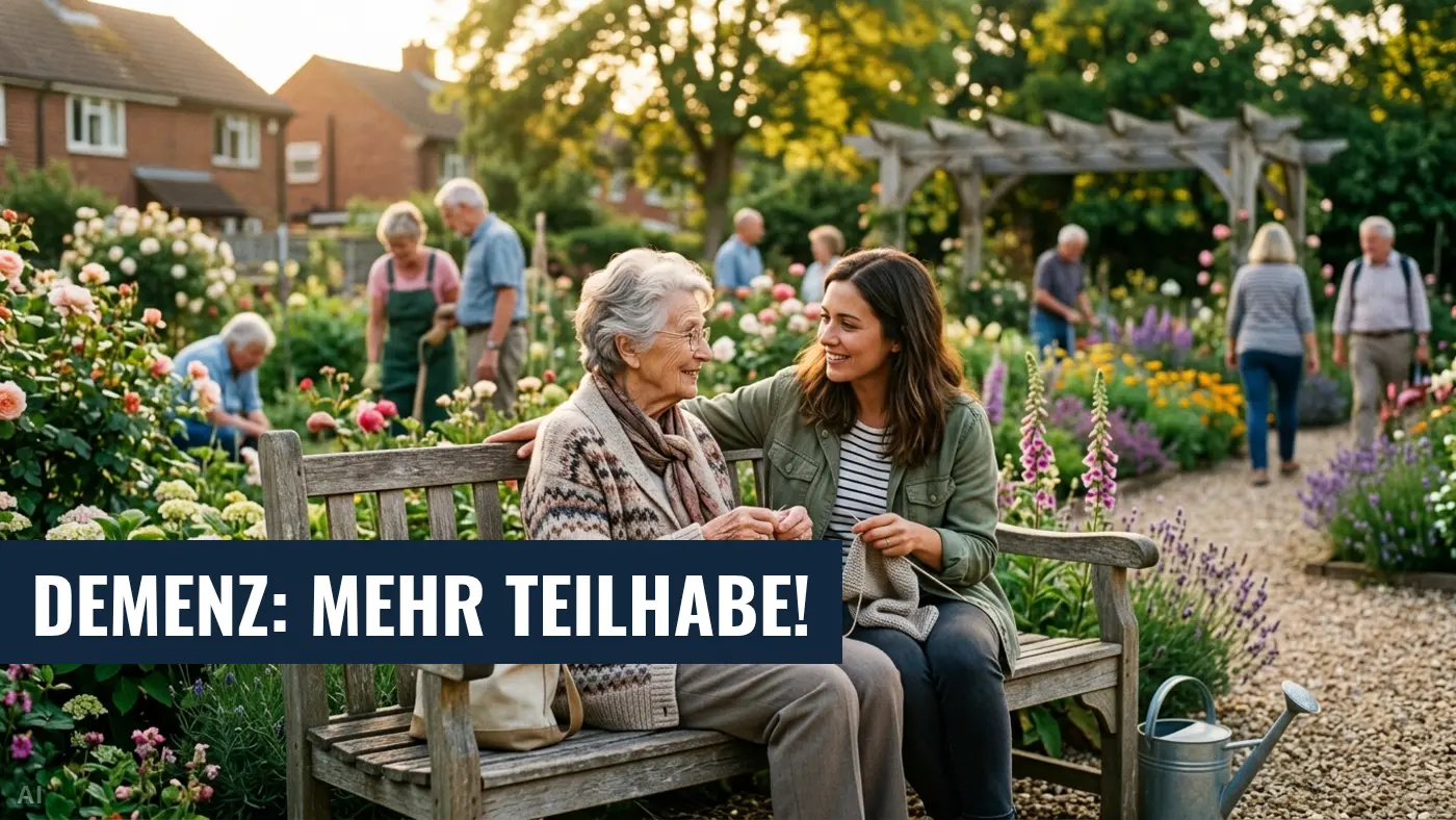 Demenz und Teilhabe: BAGSO mahnt bessere Bedingungen an