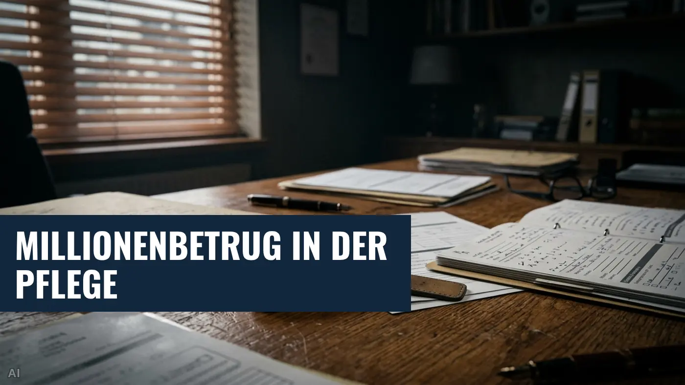 Abrechnungsbetrug in der Pflege: Razzia legt Millionen-Netzwerk offen