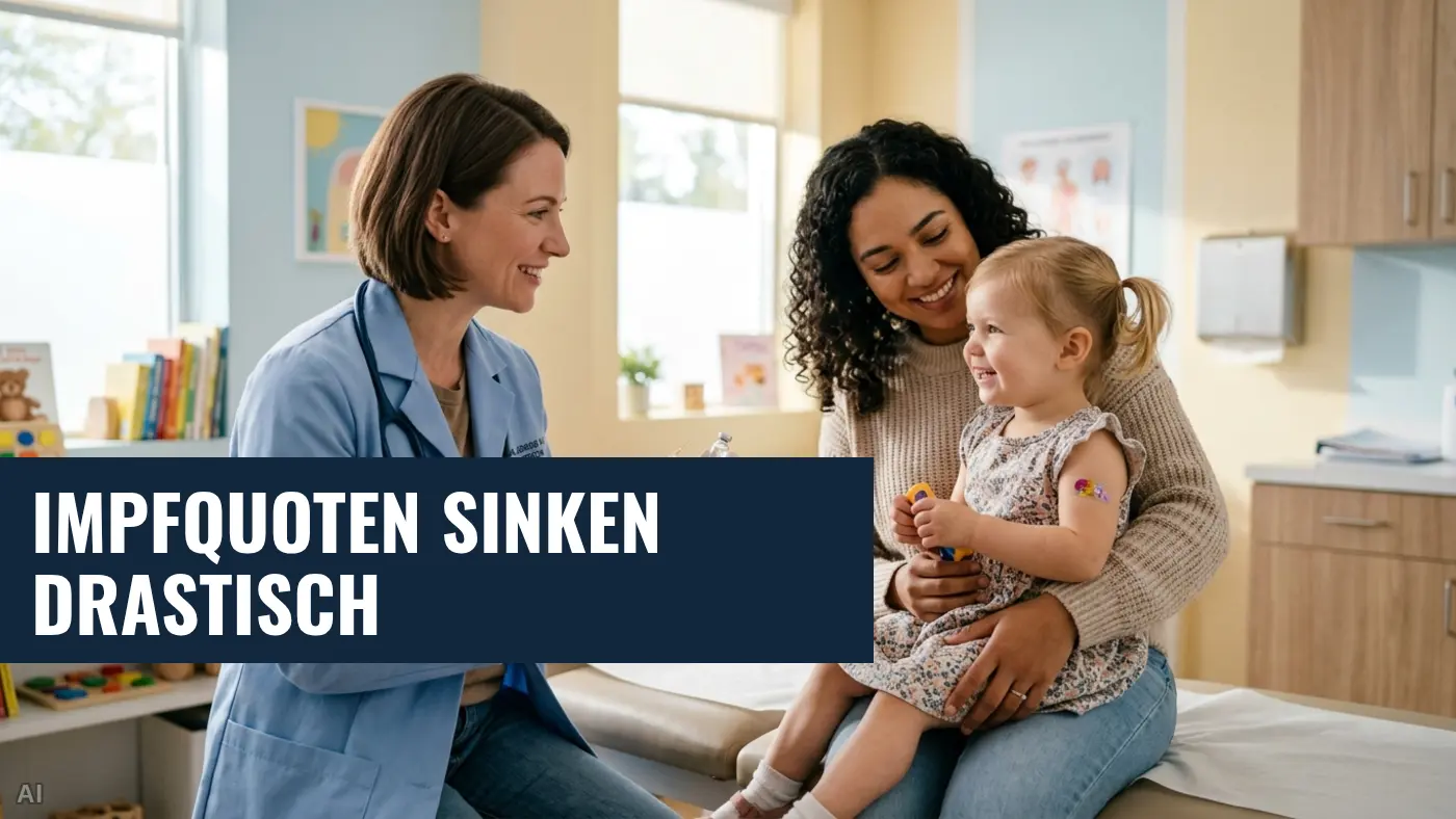 Impfquoten bei Kindern in der EU sinken wieder: Experten warnen
