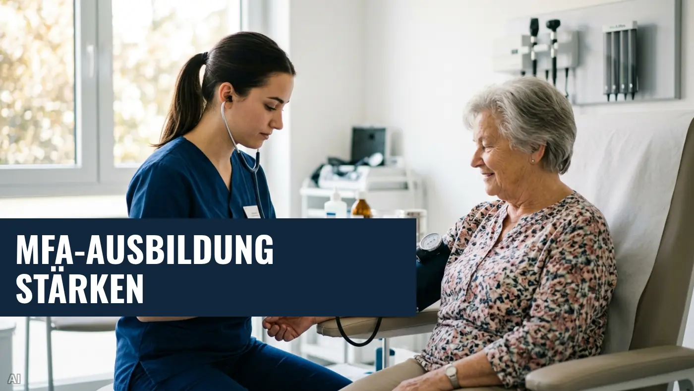 Arztpraxen als Ausbildungsstätten: BFB fordert politische Reformen