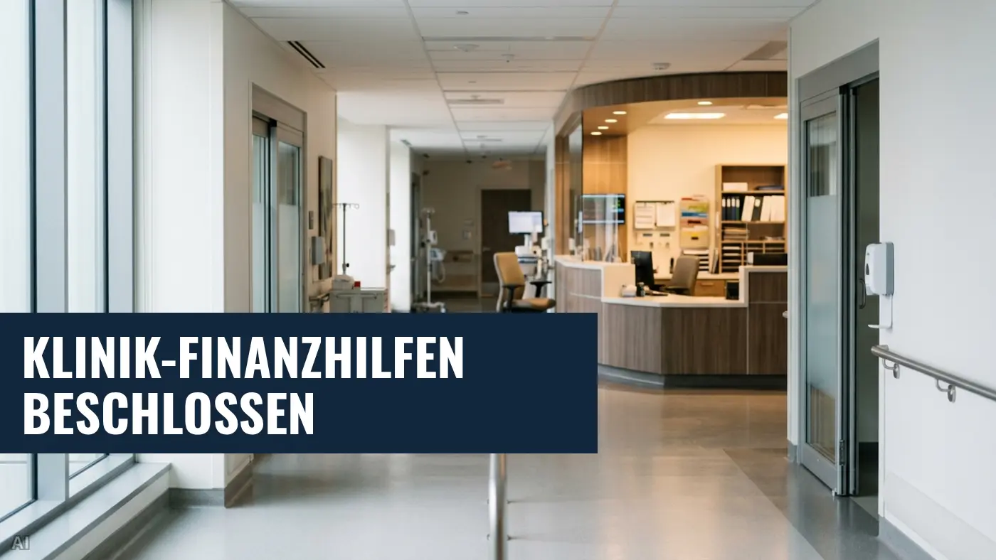 Finanzhilfen für Kliniken: Gelder werden an Notfallreform gekoppelt