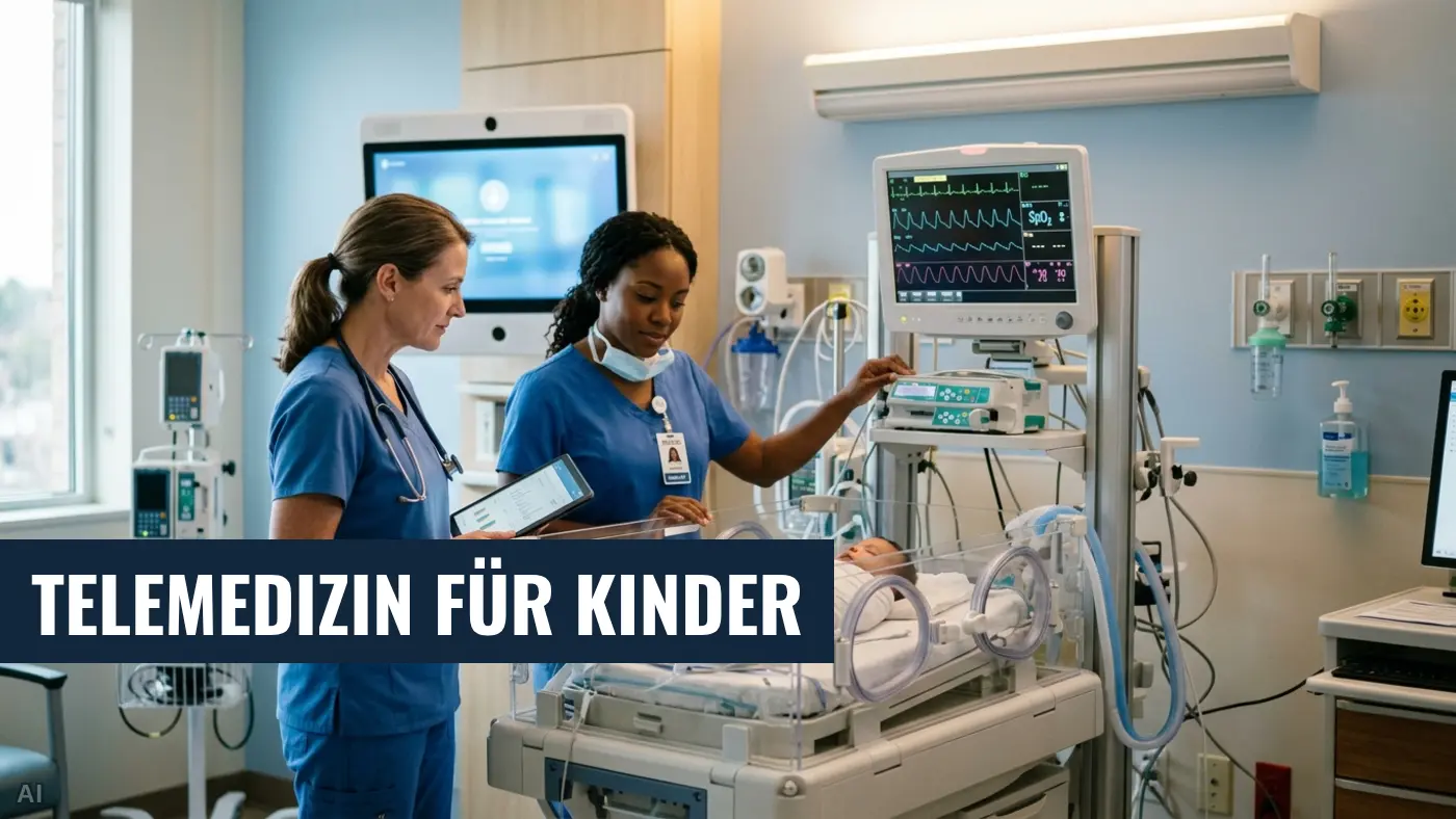 TelePIN: Neues Telemedizin-Netzwerk rettet schwerkranke Kinder
