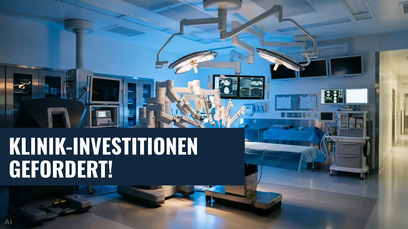 Krankenhausfinanzierung: BVMed und ZVEI fordern feste Investitionsmittel