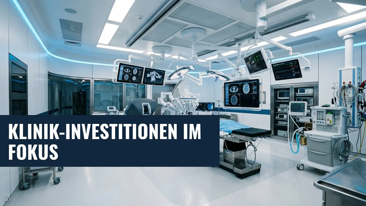Krankenhausreform: Nachhaltige Investitionsfinanzierung für Medizintechnik gefordert