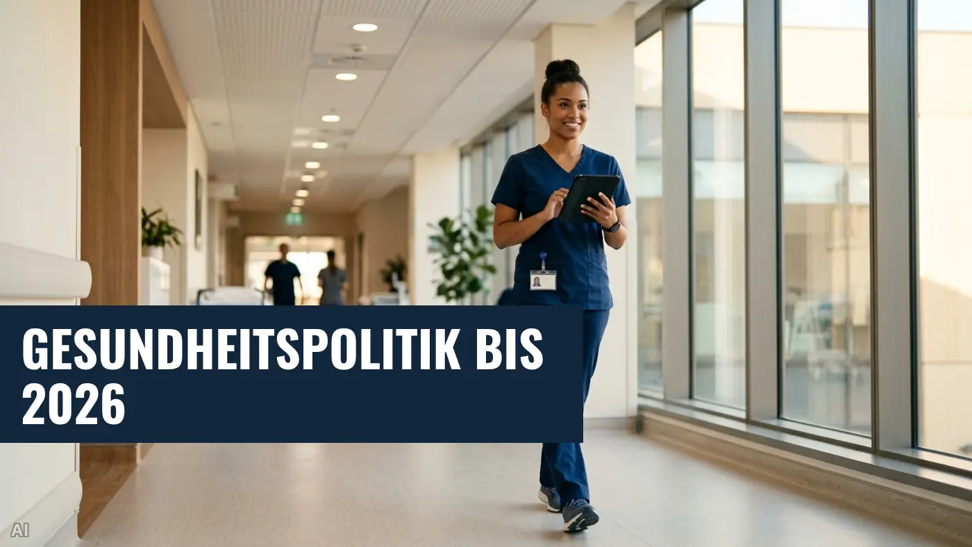 Gesundheitspolitik 2026: Minister Linnemann stellt Reformpläne für Kliniken und Pflege vor