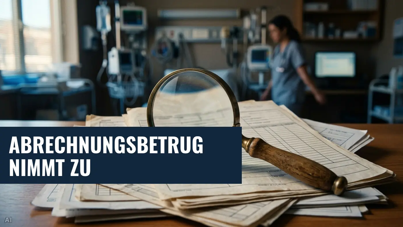 Abrechnungsbetrug im Gesundheitswesen: DAK verzeichnet deutlichen Anstieg