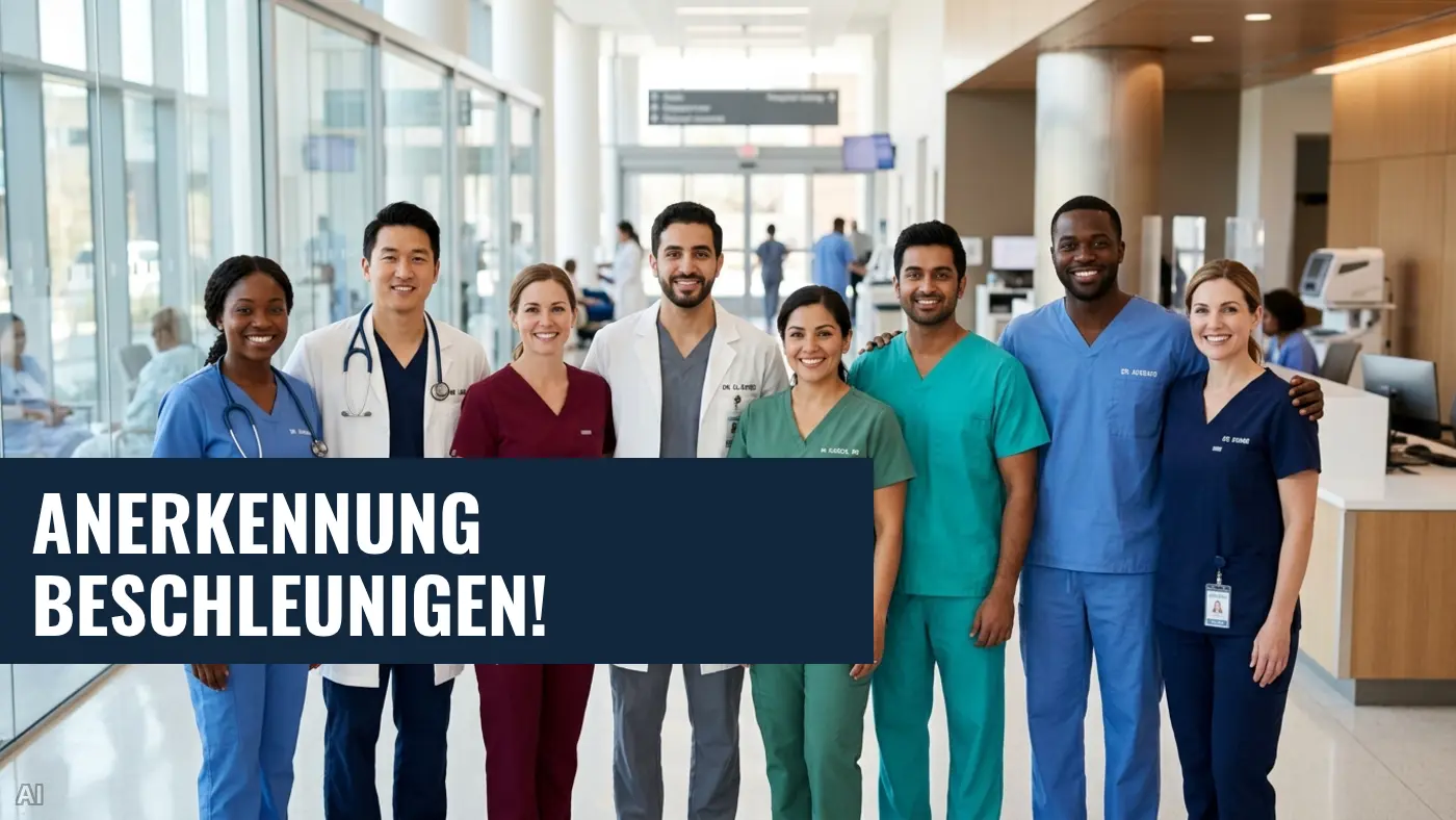 Krankenhausgesellschaft fordert schnelle Anerkennung für Fachkräfte