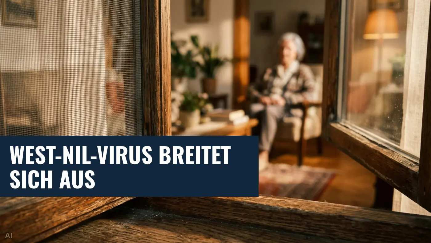 West-Nil-Virus breitet sich in Europa aus: Fast 1.600 Fälle registriert