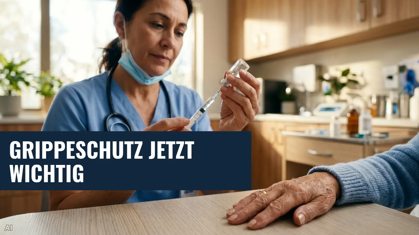 Grippeimpfung im Herbst: Schutz für Senioren und Pflegekräfte