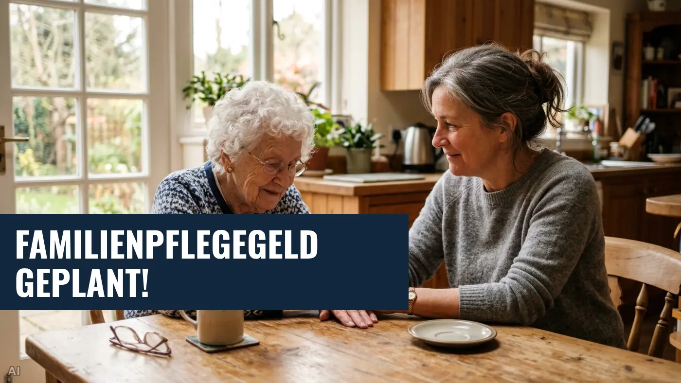 Familienpflegegeld nach Vorbild des Elterngelds: Ministerin Prien plant Reform