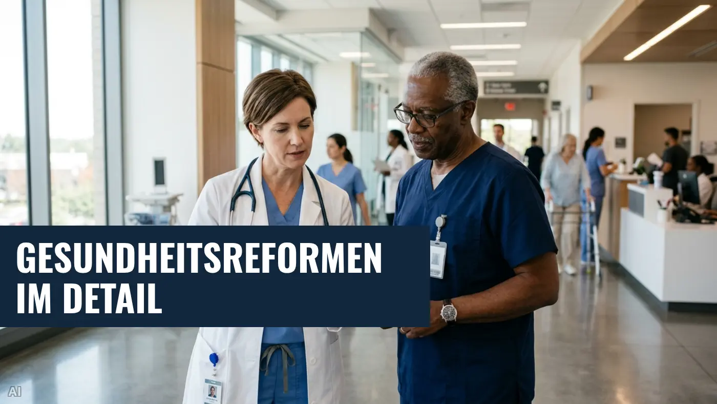 Gesundheitsreform: Geplante Änderungen für Kliniken & Psychotherapie